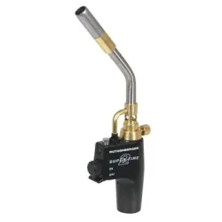 Set soplete SUPER-FIRE 2 US 1" + 2 botellas GAS MAPP