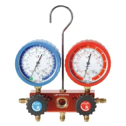 Set de manómetros de 2 vías, mangueras "Estándar"