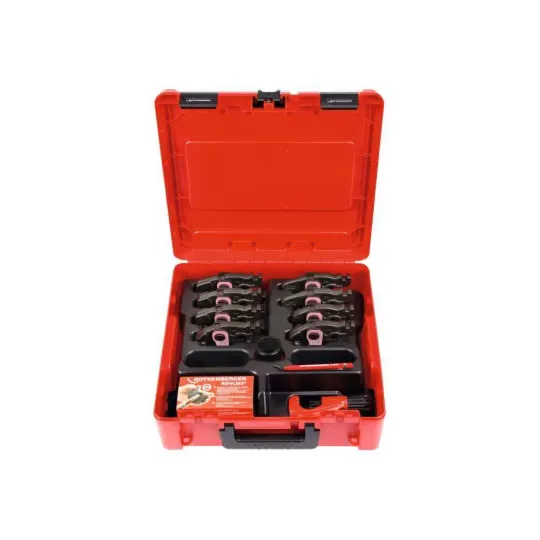 Set mordazas Rothenberger Compact B Maxi Pro 1/4"-1.1/8"  + Set herramientas