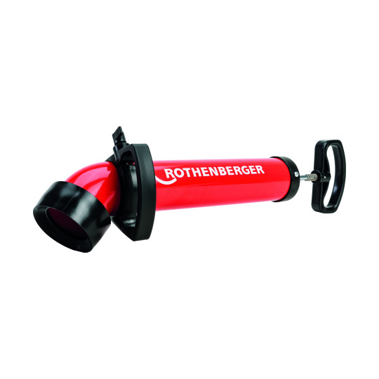Desatascadora ROPUMP SUPER PLUS con 3 adaptadores y bolsa 2