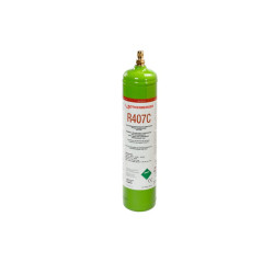 Botella de gas refrigerante R407C 1 litro