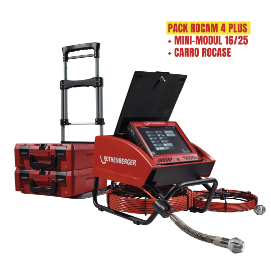 PROMO Cámara de inspección de tuberías ROCAM 4 PLUS con cabeza cámara Ø 30 mm