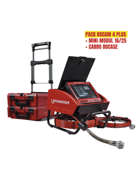 PROMO Cámara de inspección de tuberías ROCAM 4 PLUS con cabeza cámara Ø 40 mm