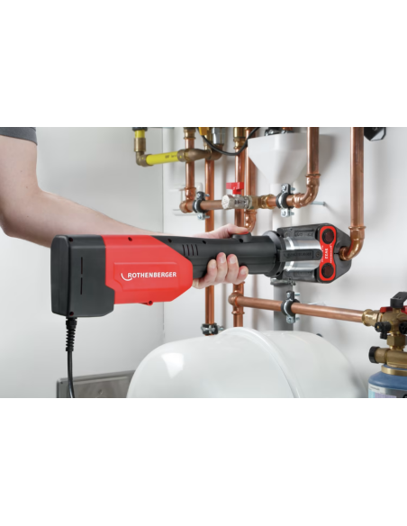 Prensadora de tubos multicapa ROMAX 3000 AC + Mordazas