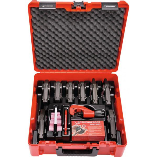 Set mordazas Rothenberger  estándar B Maxi Pro 1/4"-1.1/8" + set herramientas