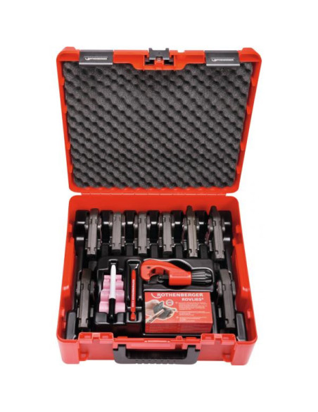 Set mordazas Rothenberger  estándar B Maxi Pro 1/4"-1.1/8" + set herramientas