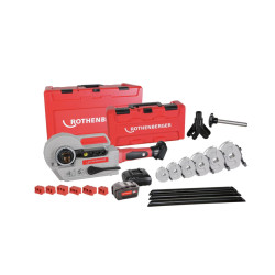Curvadora a batería ROBEND 4000 E, 4Ah, Set 1/2-5/8-3/4-7/8-11/8