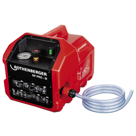 Bomba de comprobación eléctrica RP-PRO III
