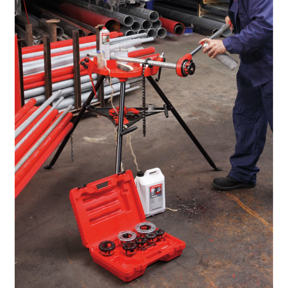 Terraja manual SUPER CUT (1/2"-3/4"-1"-1.1/4"-1.1/2"-2")