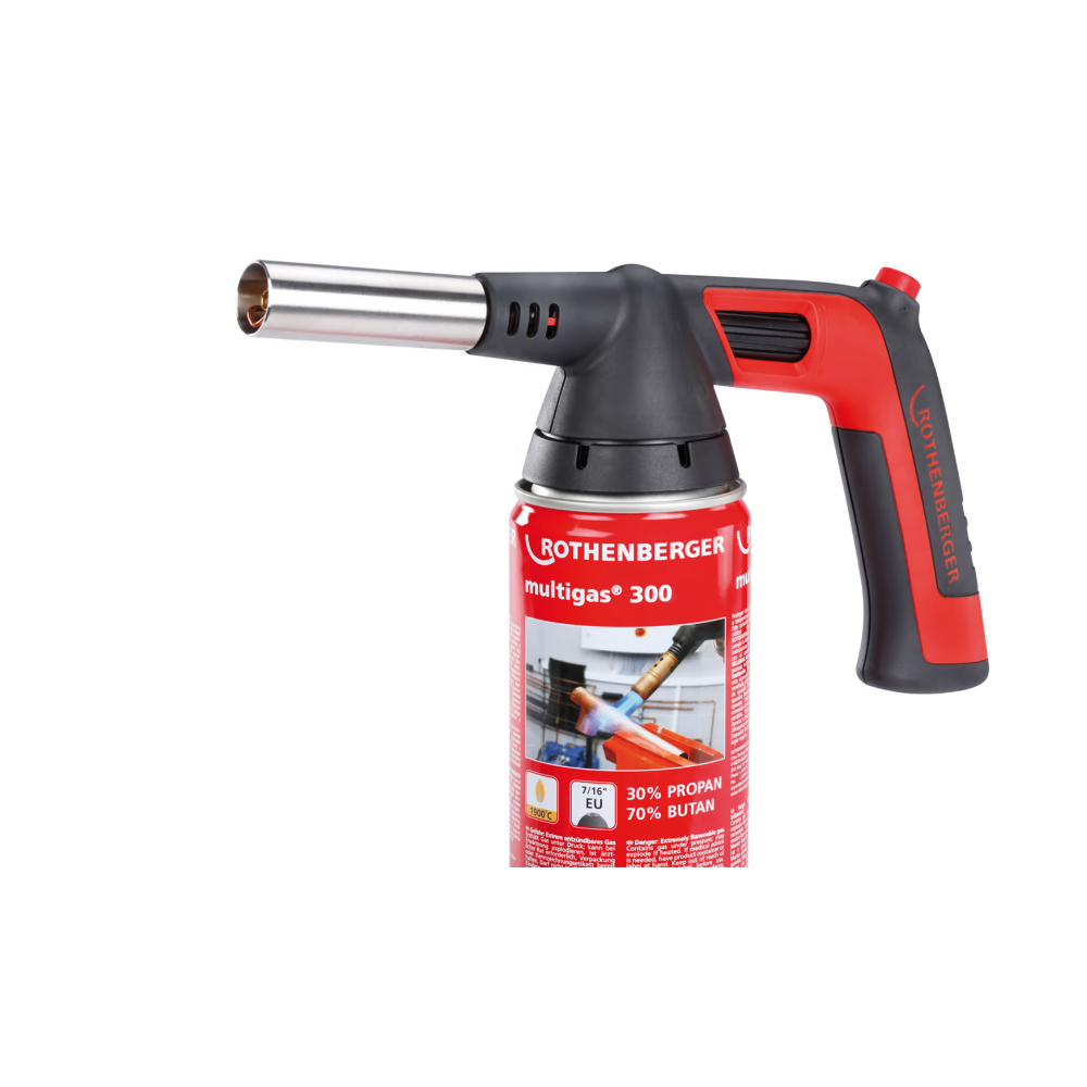 Soplete ROFIRE 4 PIEZO set con cartucho Multigas 300 7/16" EU