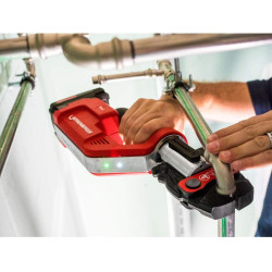 Set máquina de prensar tubos ROMAX Compact TT + mordazas + bateria + maletin