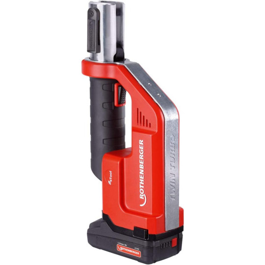 Set máquina de prensar tubos ROMAX Compact TT + mordazas + bateria + maletin 2
