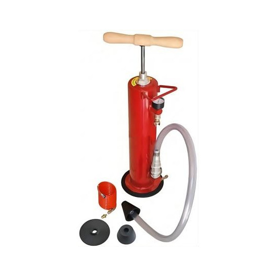 Desatascadora ECO-PUMP PRO con 3 adaptadores