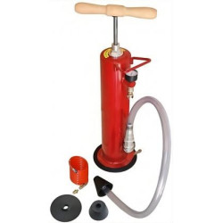 Desatascadora ECO-PUMP PRO con 3 adaptadores