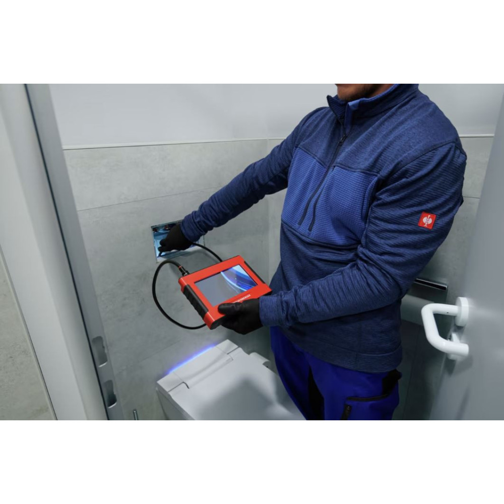 Cámara de inspección de tuberías ROCAM mini HD AMPShare + módulo ROLOC PLUS HD