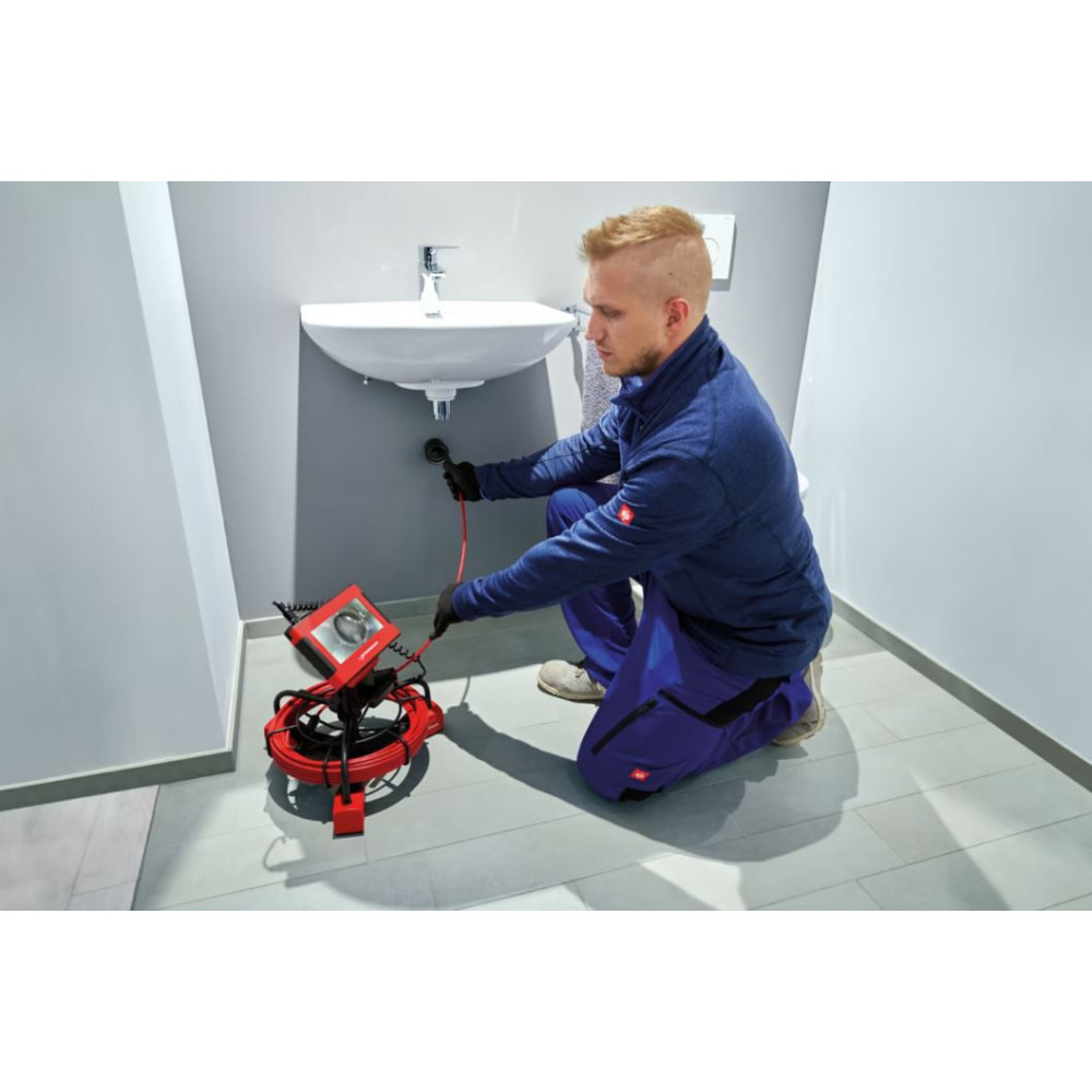 Cámara de inspección de tuberías ROCAM mini HD AMPShare + módulo 25/22 HD