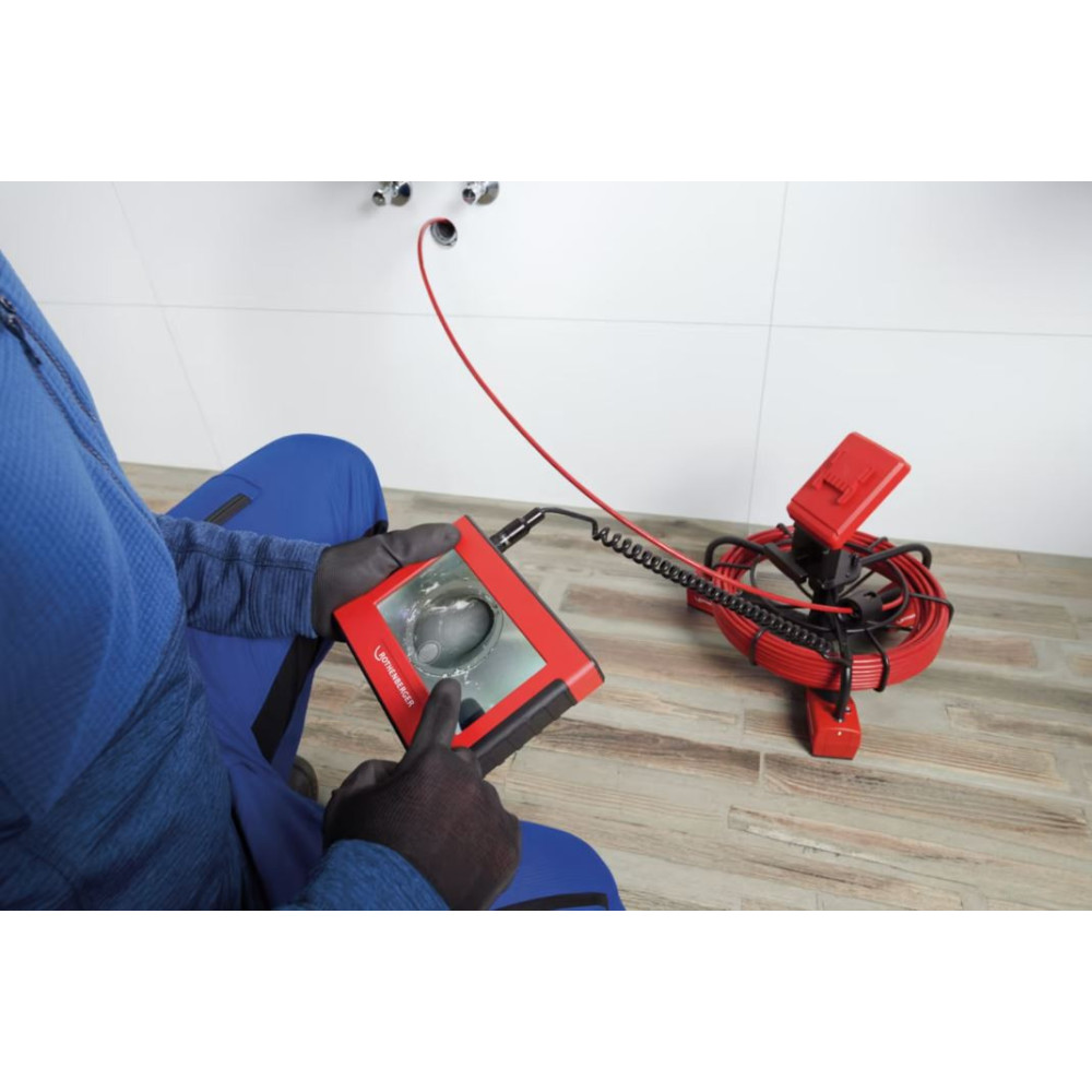 Cámara de inspección de tuberías ROCAM mini HD AMPShare + módulo 25/22 HD