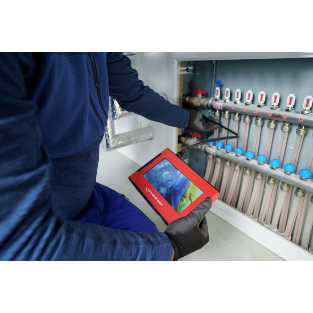 Cámara de inspección de tuberías ROCAM mini HD AMPShare + módulo TEC