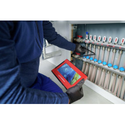 Cámara de inspección de tuberías ROCAM mini HD AMPShare + módulo TEC