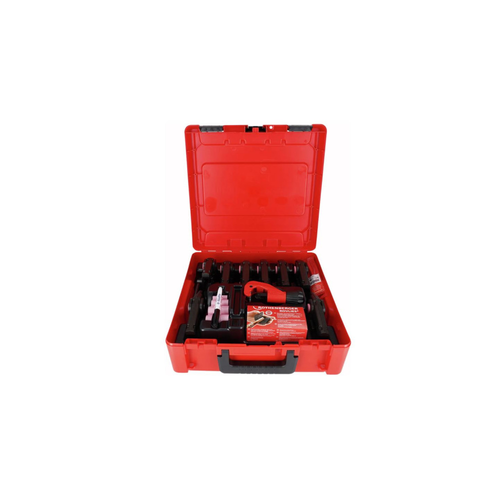 Set Prensadora de tubos multicapa ROMAX 4000 AMPShare B Maxi Pro + 8 mordazas 1/4" hasta 1.1/8"